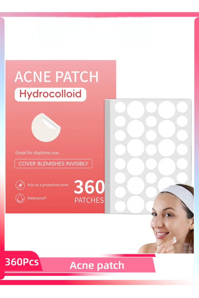 Generic 360 Count Pimple Patch, Acne Covering Stickers For Face And Skin, For Men And Women Daily Skin Care - Image 1