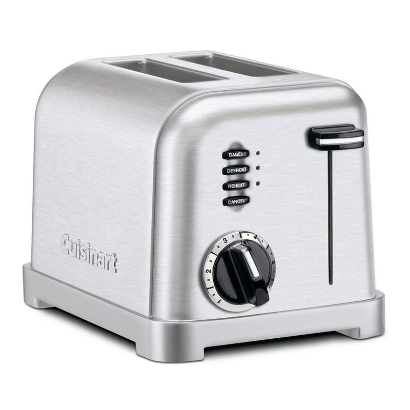 Cuisinart CPT-160 Metal Classic 2-Slice Toaster, Brushed Stainless - Image 1