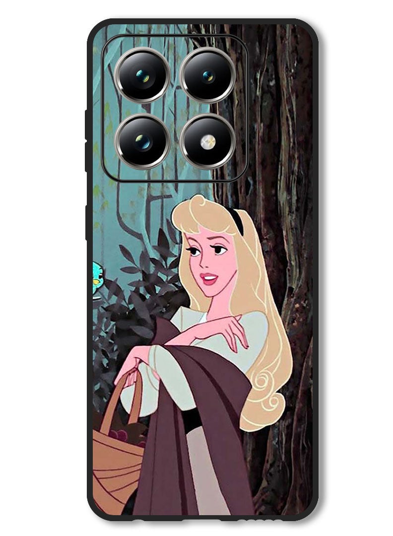 Theodor Case Compatible with Xiaomi 14T Pro Protection Shockproof Bumper Cover Princess (2) - Image 1