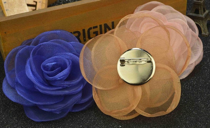 RuiLing 100pcs 2.5cm Bronze Brooch Clasps Pin Disk Base Disc Blank Thicken Cabochon Trays for Badge DIY Jewelry Craft Making Decoration Accessories - Image 4