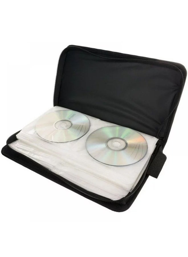 Taimi 24 Disc Carry Box Holder Package Car Storage Bag Case Album DVD CD Organizer Protective Cover Pack of 5  - Image 3