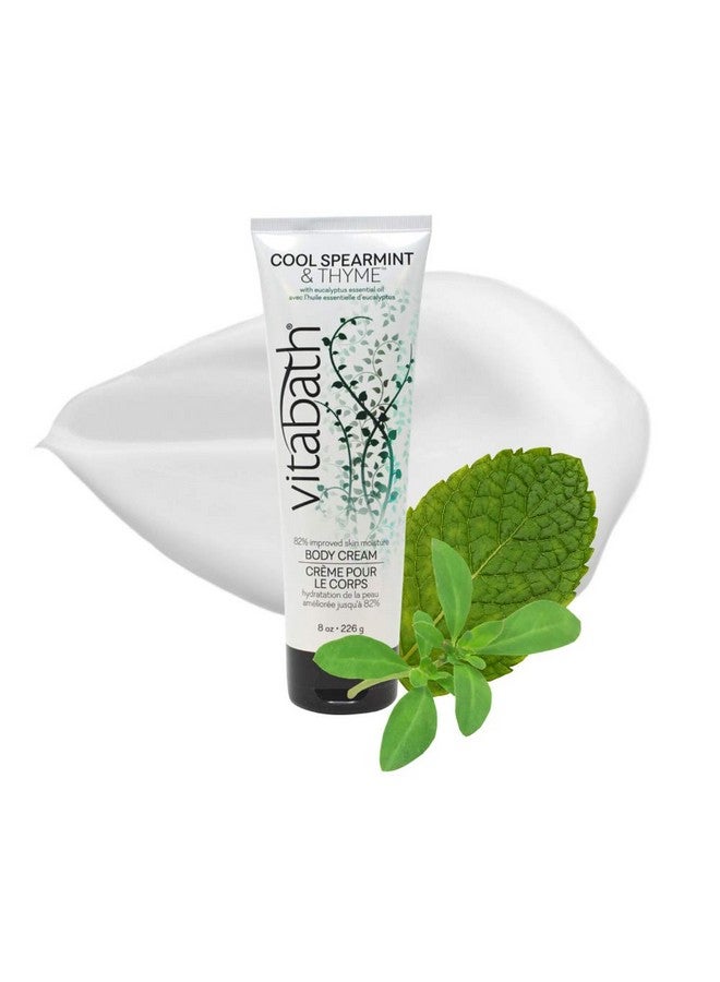 Vitabath Body Cream Cool Spearmint & Thyme 8 Fluid Ounce - Image 3