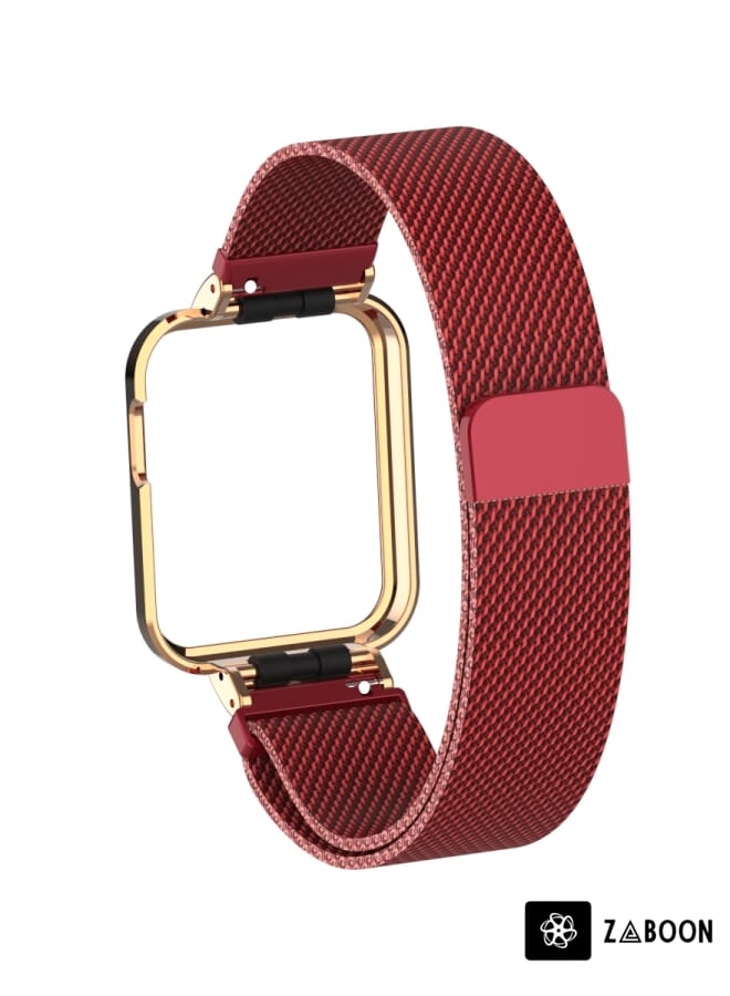 Zaboon Xiaomi Mi Watch Lite / Redmi Watch Milanese Magnetic Metal Watchband - Image 1
