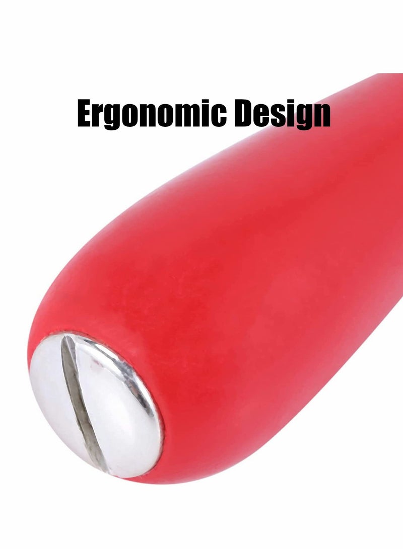 Excefore Spiral Screw Driver, 260MM Hand Pressing Ratchet Screwdriver with 5 Pcs Screwdriver Bits Set, Push Pull Ratchet Screwdriver - Image 4