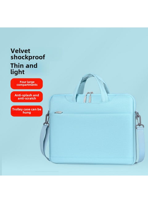 Laptop Bag 15.6 Universal 14.1 Case for Apple Lenovo Asus Notebooks Sky Blue