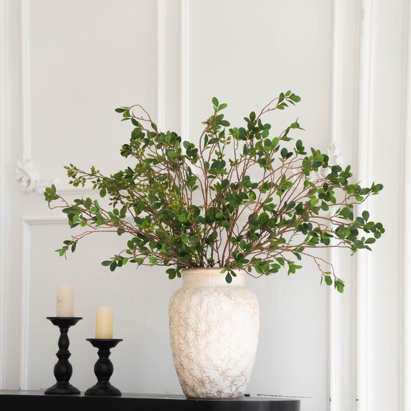 MISSPIN Artificial Flowers with Greenery Stems Faux Plants Indoor Branches for Tall Vase UltraRealistic 8 Pcs Wedding Centerpieces Home Decor  DIY Bouquets