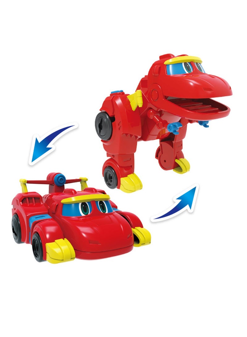 Bang Bang Dragon Mini Deformed 3.5 Inch Children's Toy Rescue Team - Wes