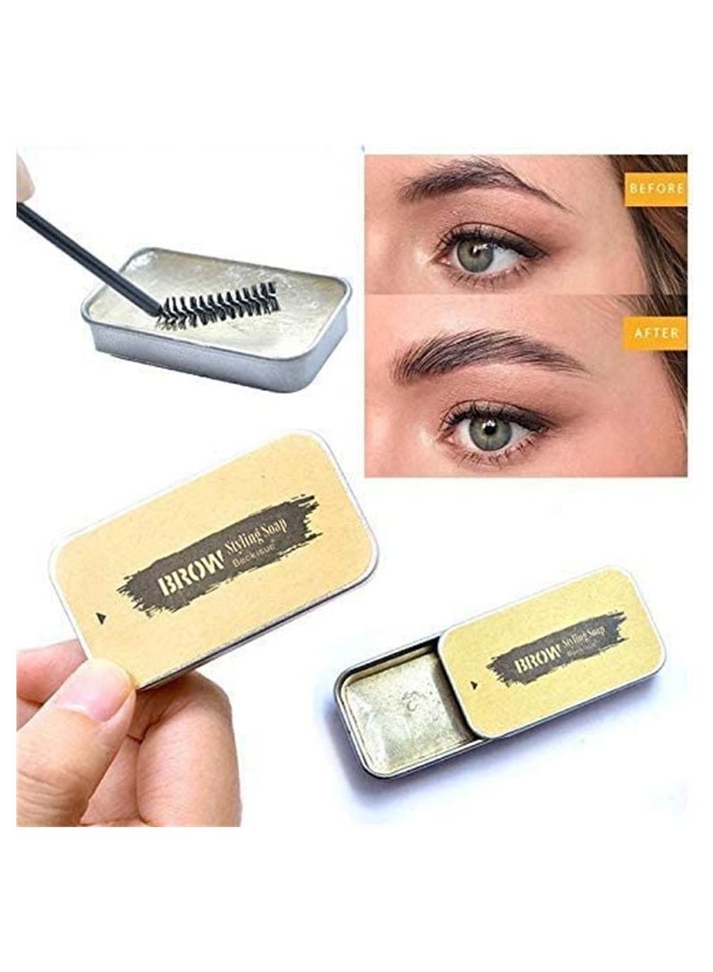 BLOOMING TIME Eyebrow Styling Cream Gel With Brush Transparent - Image 1