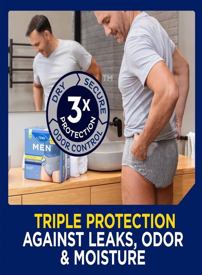 Tena Men Protective Underwear for Men, Maximum Absorbency, Better Fit, Adult Diaper, XXLarge, 14 Count - Image 4