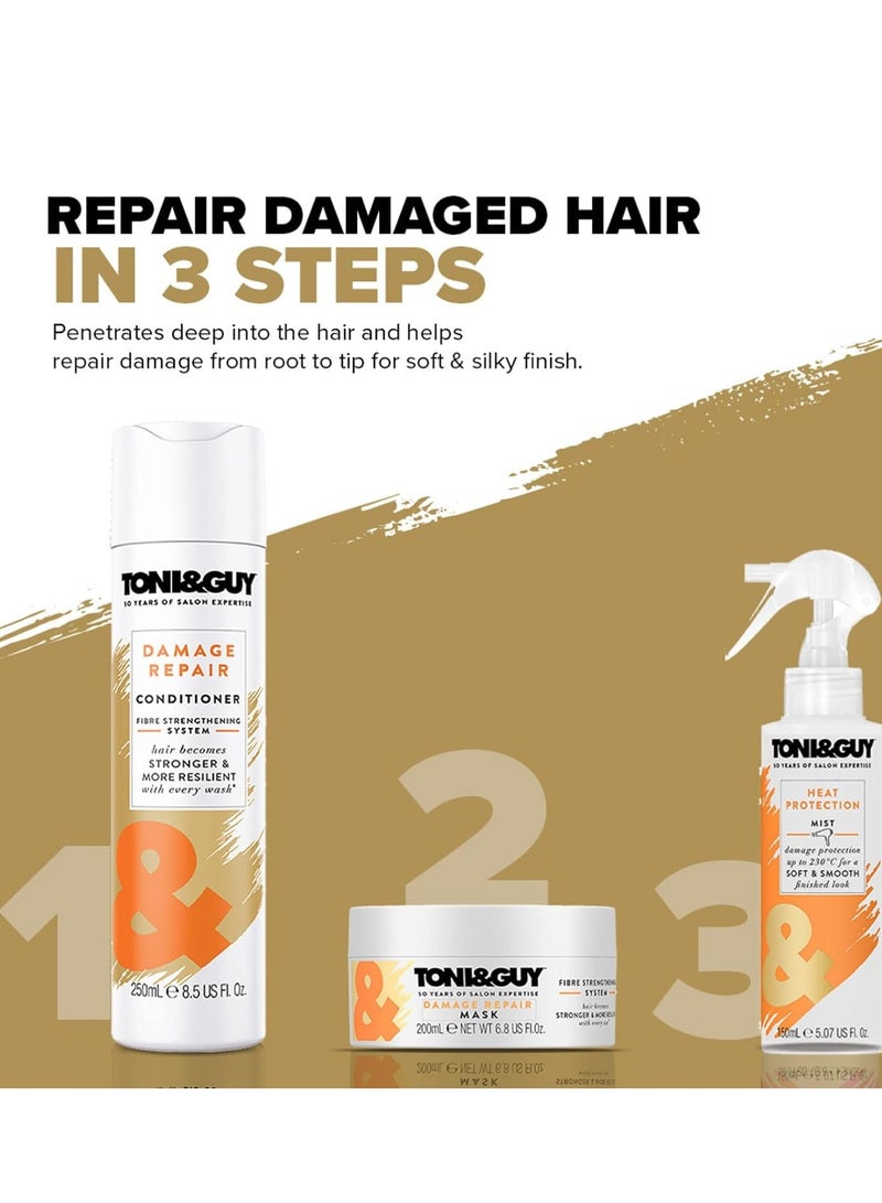 Toni & Guy Toni and Guy Damage Repair Unscented Hair Conditioner 250 ml - Image 5