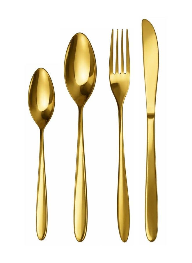 Fableart Stainless Steel Spoon Set (Pack of 4) | Durable, Rust-Resistant & Multipurpose Cutlery Set for Dining, Tea & Dessert Use Spoons Set (4) - Image 1