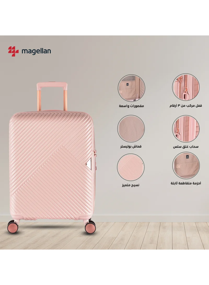 MAGELLAN Magellan travel bags set of 4 pcs with a touch of golden color