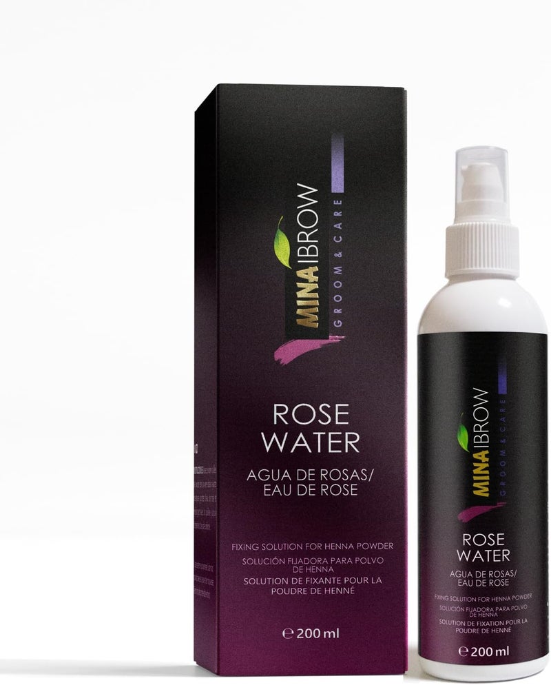 MinaiBrow Mina ibrow Hair Color Dark Brown|Natural Spot coloring and Hair Tinting Powder with Rose water and Duo Angled Brush, Water and Smudge Proof | No Ammonia, No Lead with 100% Gray Converge Upto 30 - Image 4