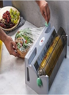 KING WRAP King Wrap Easy Cut Dispenser Cling Film with Cutter 