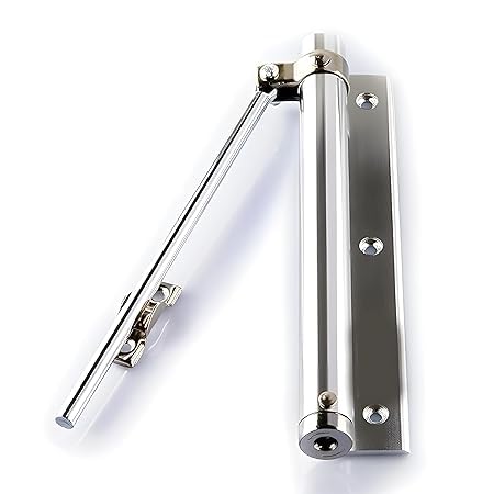 BOTIST Spring Door Closers for Light Weight Door ResidentialCommercial Purpose with Fitting Set Quiet Door Closer for Wooden Door Metal Door Security Door Pack of 1 - Image 1