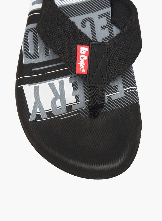 Lee Cooper Men Graphic Print Flip-Flops - Image 3