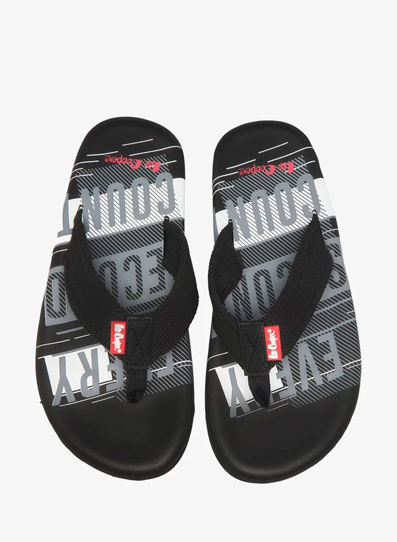 لي كوبر شباشب رجالي بطبعة جرافيك