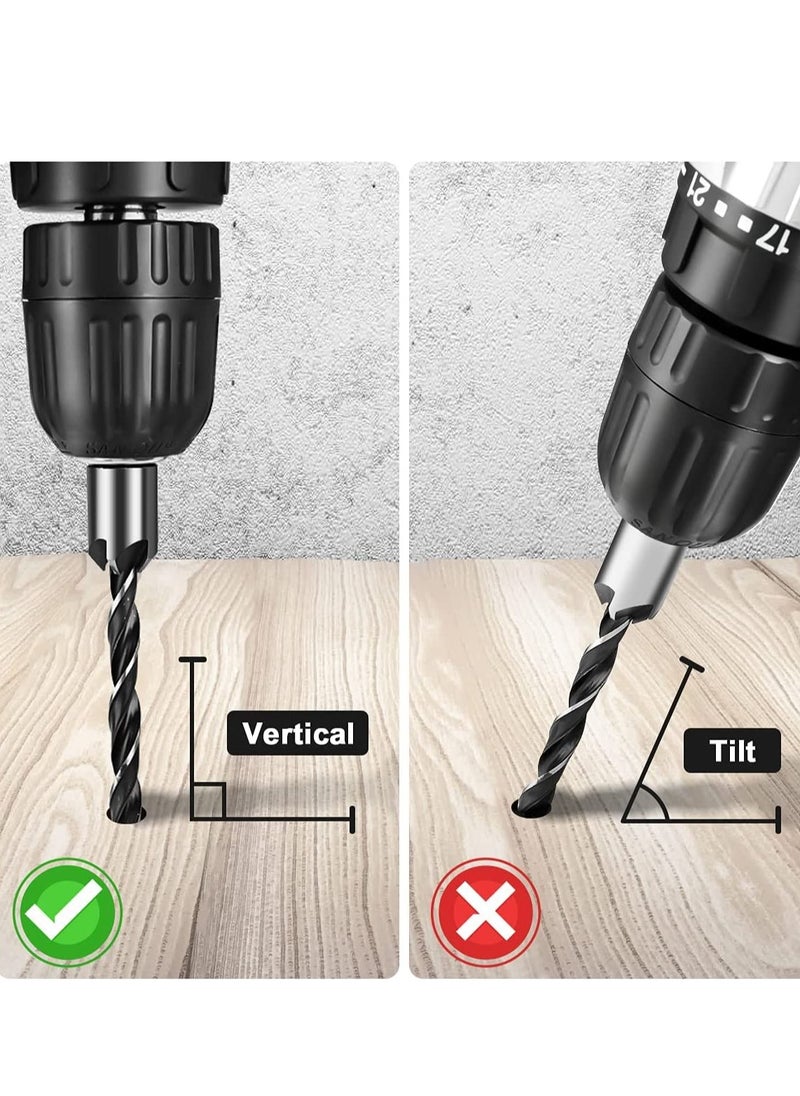 KASTWAVE - 7-Piece High Speed Steel Countersink Drill Bit with One L-wrench Silver 13.00 x 3.00 x 11.00cm - Image 1