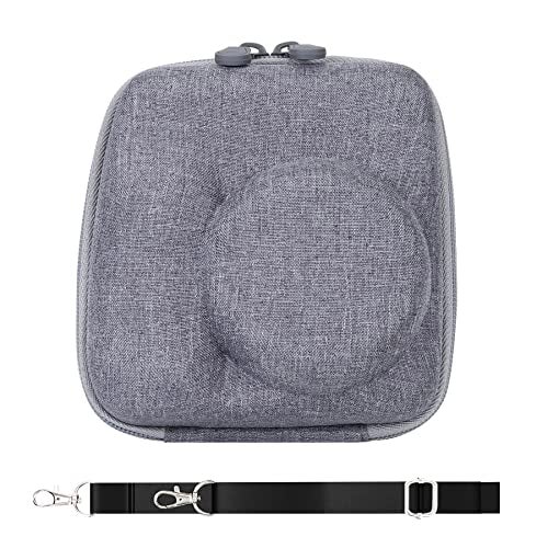 Aenllosi Hard Carrying Case Replacement for Fujifilm Instax Mini 12/11 Instant Camera,Protective Case Compatible with Instax Camera Mini 12/11(Clay White) - Image 1
