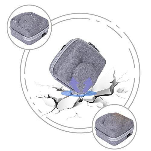 Aenllosi Hard Carrying Case Replacement for Fujifilm Instax Mini 12/11 Instant Camera,Protective Case Compatible with Instax Camera Mini 12/11(Clay White) - Image 3