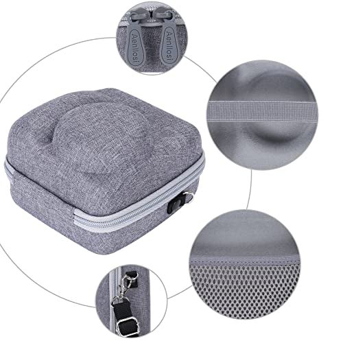 Aenllosi Hard Carrying Case Replacement for Fujifilm Instax Mini 12/11 Instant Camera,Protective Case Compatible with Instax Camera Mini 12/11(Clay White) - Image 2