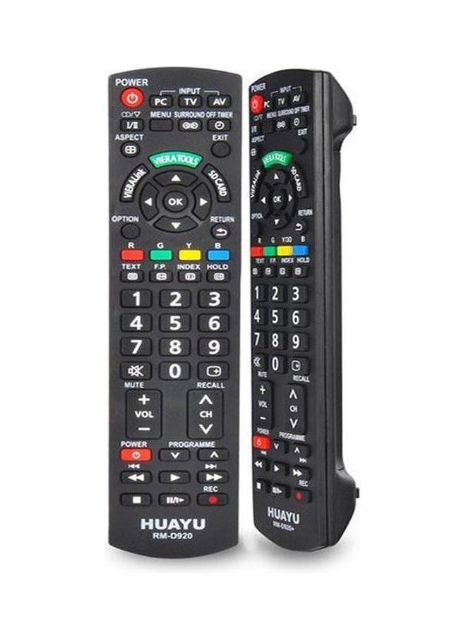 Huayu Universal Remote Control For Panasonic Lcd/Led/Tvs Black