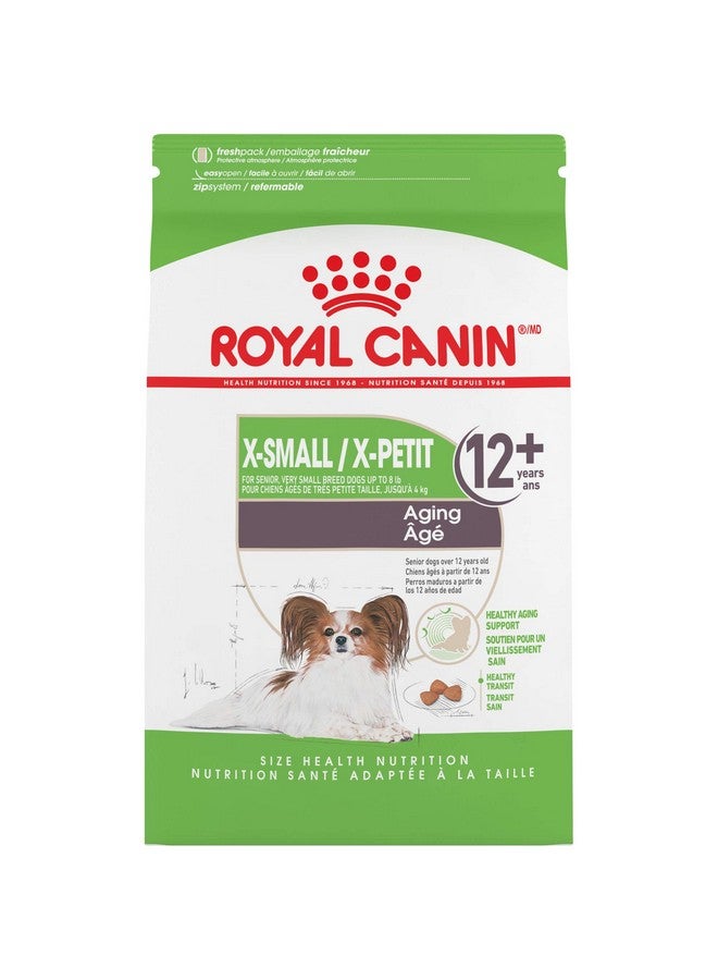 رويال كانين طعام جاف للكلاب من X-Small Aging 12+، كيس 2.5 رطل - Image 1