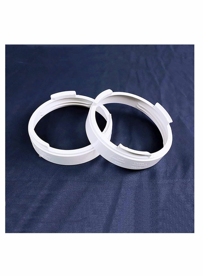 Portable Air Conditioner Exhaust Hose Coupler Window Adapter A/C Unit Tube Connector Mobile air Conditioning Accessories (5.9 Inch) - Image 5