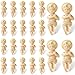 ZYFLSQ 24 Pcs King Cake Baby Jesus Figure 15 Inch Plastic Jesus Doll With Gift Bag Mini Nativity Figurines for Mardi Gras Party King Cake Babies Toppers Decorations Epiphany Gifts - Image 2
