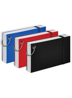 1InTheOffice Index Cards With Ring 3X5 Flash Cards With Binder Ring Single Hole Punched Notecards White 100 Cards  - Image 1