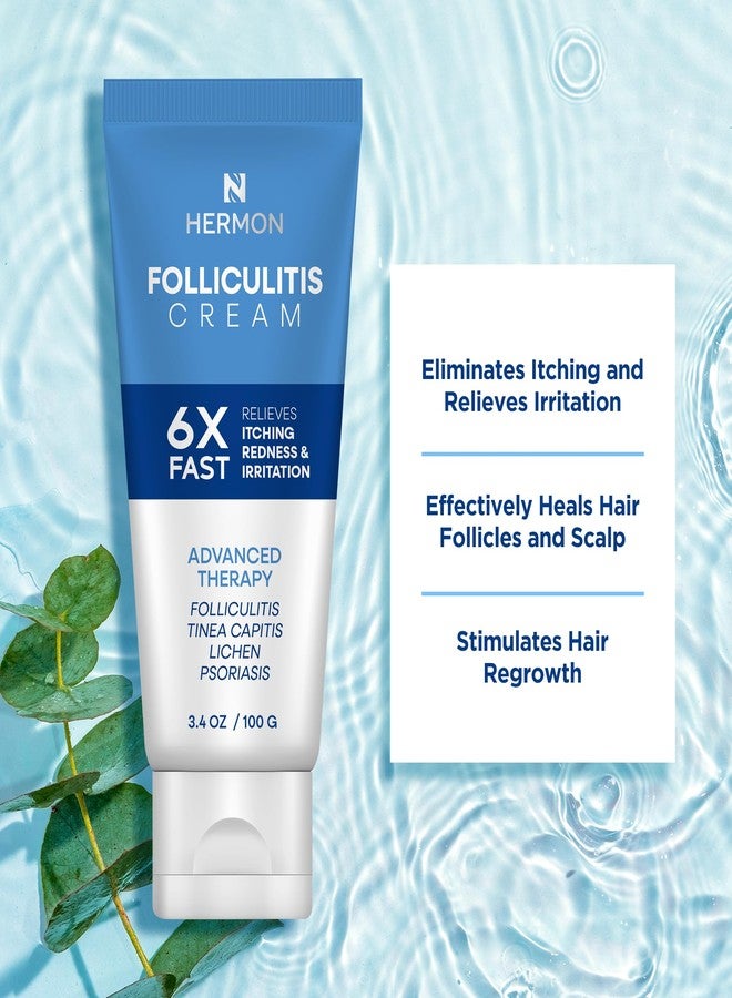 Hermon Folliculitis Cream: Effective for Folliculitis Scalp Face and Body 2Packs - Image 5
