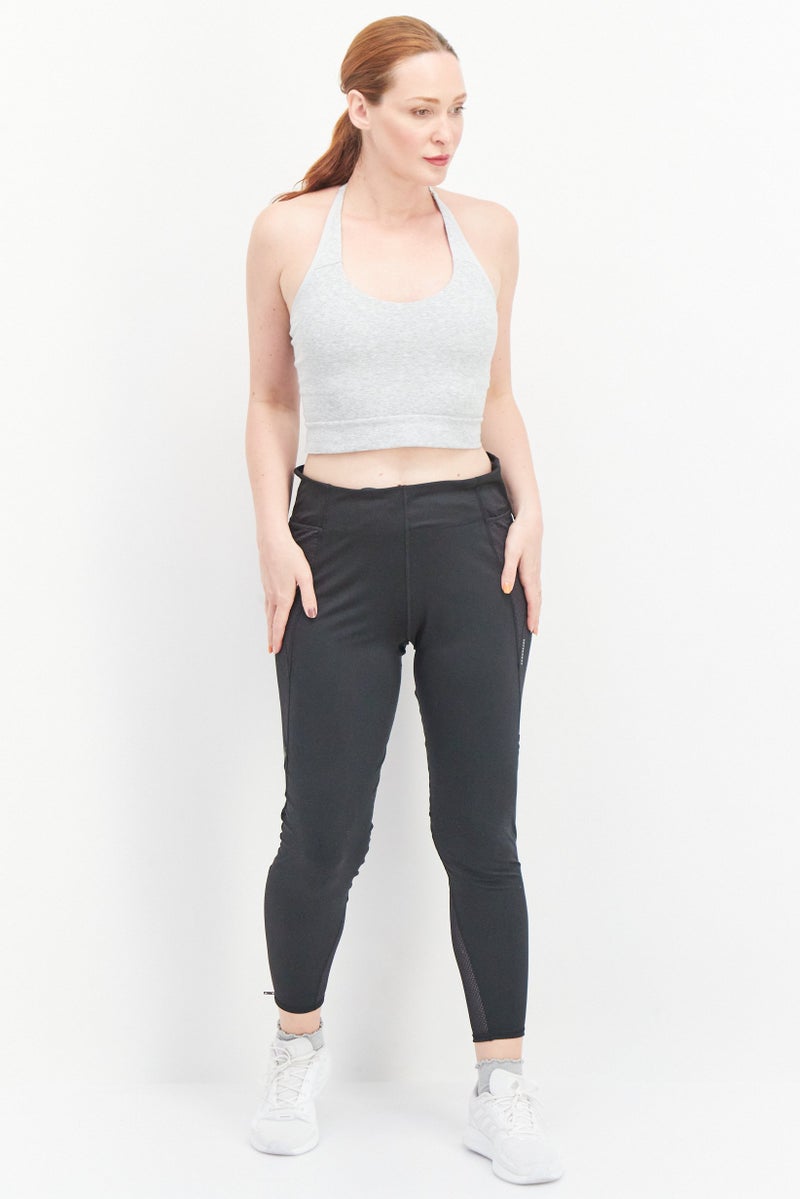 Adidas ملابس رياضية نسائية ضيقة للتدريب، سوداء - Image 3