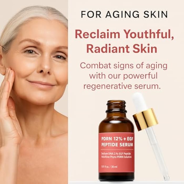 CELDYQUE Salmon DNA PDRN 120,000 ppm EGF Peptide Microneedling Serum w/Volufiline, Phyto PDRN 12%, Growth Factor - Anti-Aging Face Serum with Niacinamide, Hyaluronic Acid 1 Fl Oz Korean Skincare - Image 2