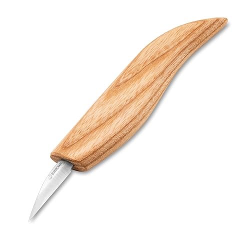 BeaverCraft Wood Carving Detail Knife C15 1.4" Whittling Knife for Detail Woodcarving Craft Knife - Chip Carving Knife Wood Carving Tools for Beginners and Kids - Image 1