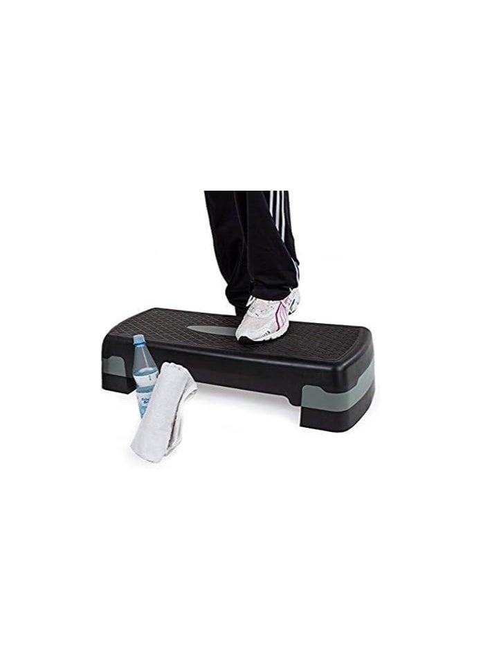 bunca - Adjustable Aerobic Exercise Platform, Exercise Step with Shock Absorbing and Non-Slip Surface BUNCA - Image 1