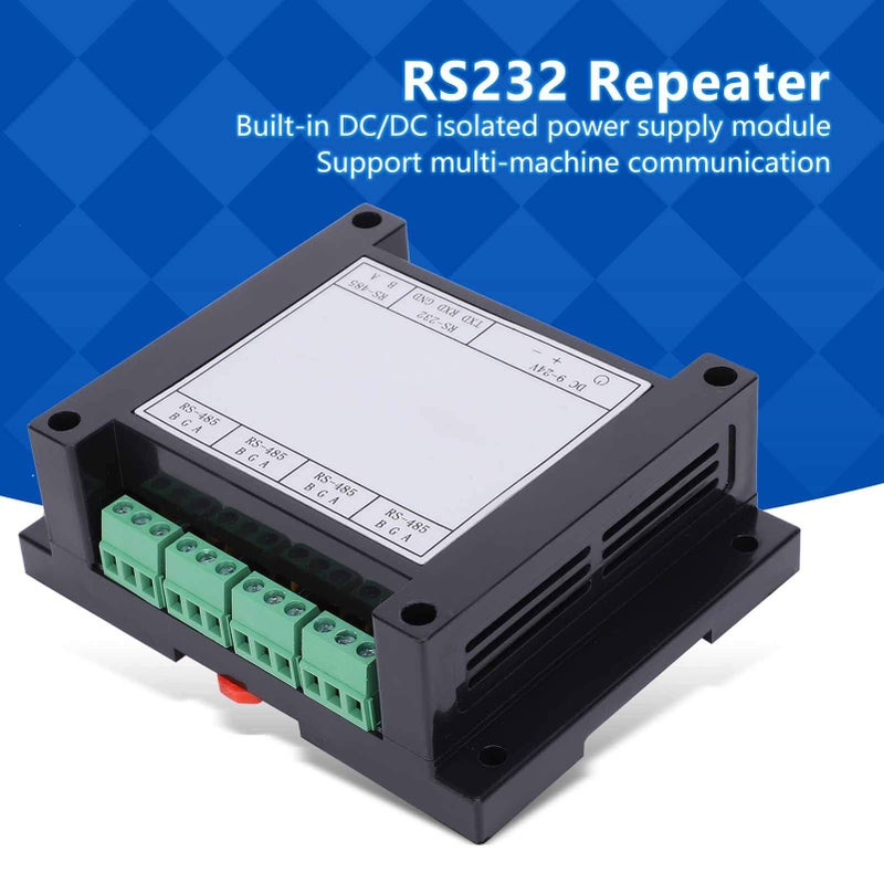 محور مكرر RS232 RS485 الصناعي 4 قنوات مع عزل كهروضوئي اتصال متعدد الآلات إمداد طاقة واسع - Image 4