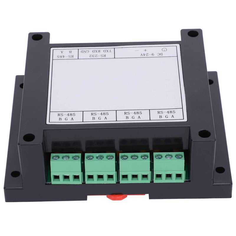محور مكرر RS232 RS485 الصناعي 4 قنوات مع عزل كهروضوئي اتصال متعدد الآلات إمداد طاقة واسع - Image 2