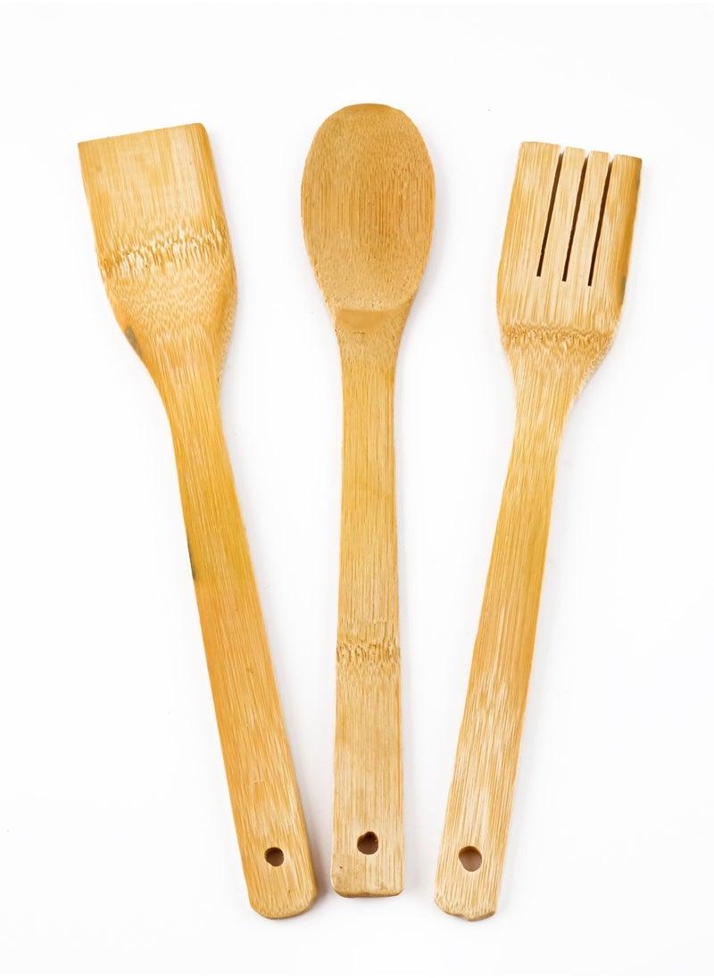 BASURRAH 3-Piece Wooden Spoon Set  - Image 1