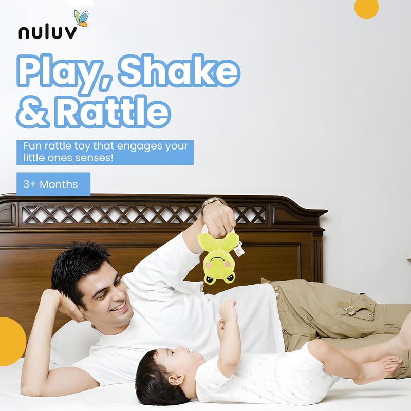Nuluv Playtime Frog Ring Rattle - Image 5