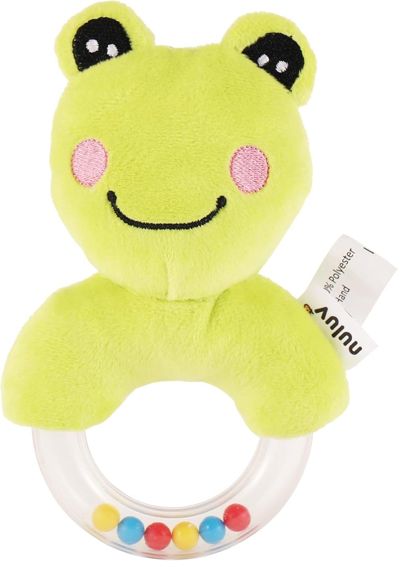 Nuluv Playtime Frog Ring Rattle - Image 1