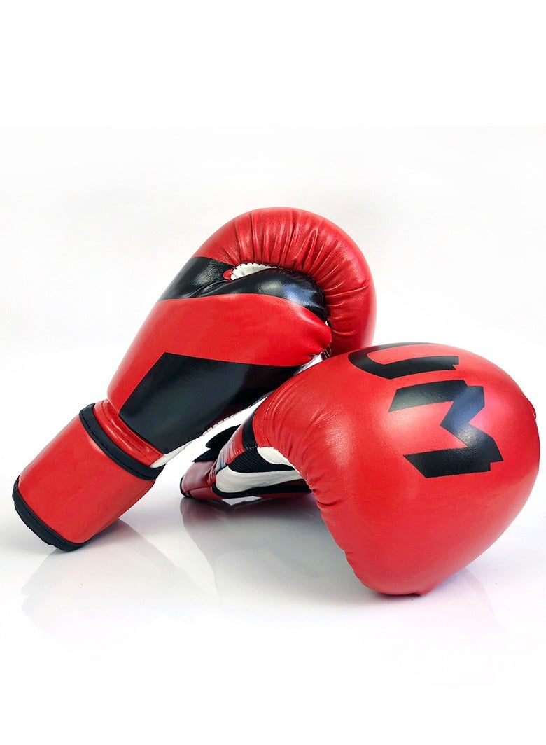 VENUM Boxing Gloves MMA Punch Bag Training Mitts for Muay Thai, Sparring, Kickboxing, Fighting, Martial Arts, Workout Gloves 12oz (Red) - Image 1