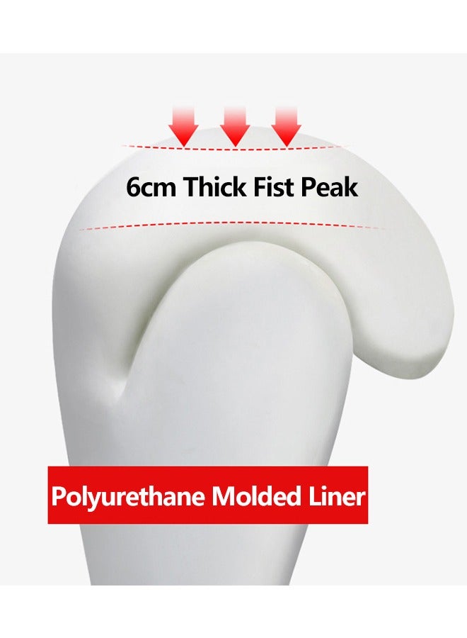 VENUM Boxing Gloves MMA Punch Bag Training Mitts for Muay Thai, Sparring, Kickboxing, Fighting, Martial Arts, Workout Gloves 12oz (Red) - Image 3