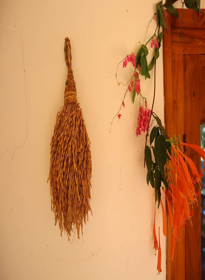 USIRA Natural Paddy Bunch,250 Gram Gucha Hanging with Natural Paddy Grains,Decorative Hanging for Home and Pooja Room Decoration - Image 4