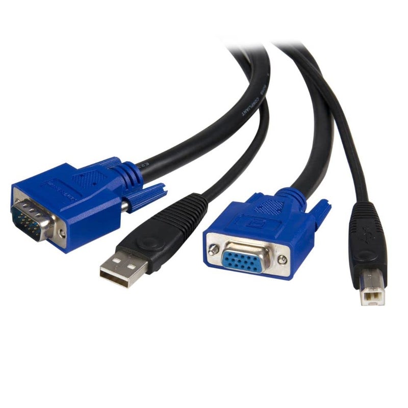 Startech.com StarTechcom 2 Inch1 Universal USB KVM Cable SVUSB2N1_10 - Image 2