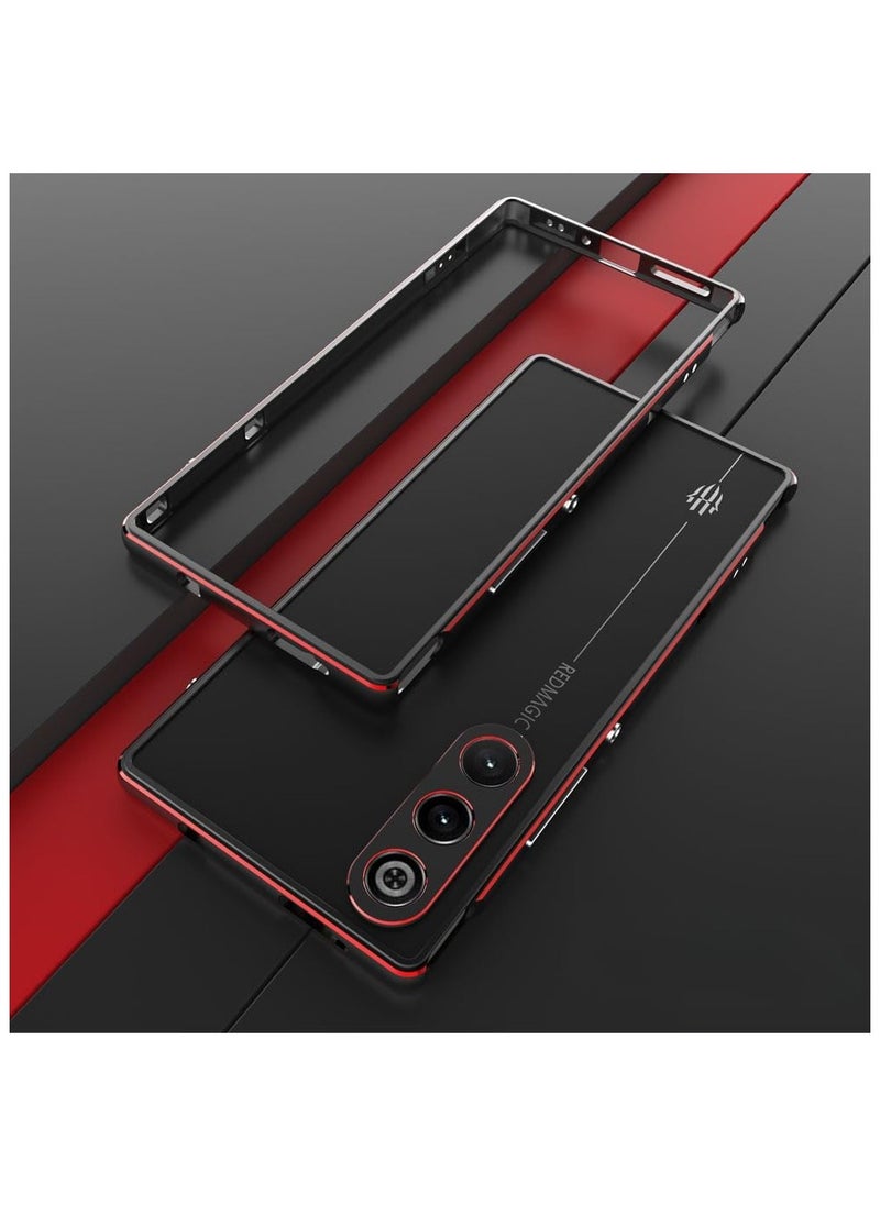 General Metal Bezel Case Compatible with Nubia Red Magic 10 Air, Built-in Lens Protector Ring, Aluminium Alloy Skeleton Heat Protection Cover Red Magic 10 Air  - Image 1