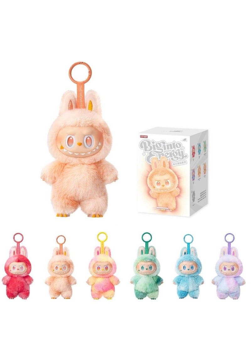 BIG The Monsters Big into Energy Series -Vinyl Plush Pendant Blind Box, Secret Box Figures, Random Design Action Figures Collectible Toys, Home Decorations (1 Piece) - Image 2