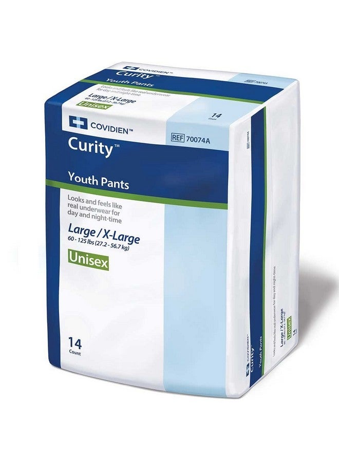 Curity Youth Pants Youth Pull-On Diapers Size Large/X-Large Pk/14