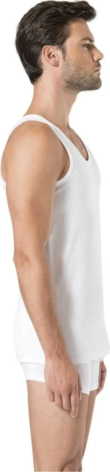 pierre cardin 305 Men's Modal 2-Piece Undershirt-White