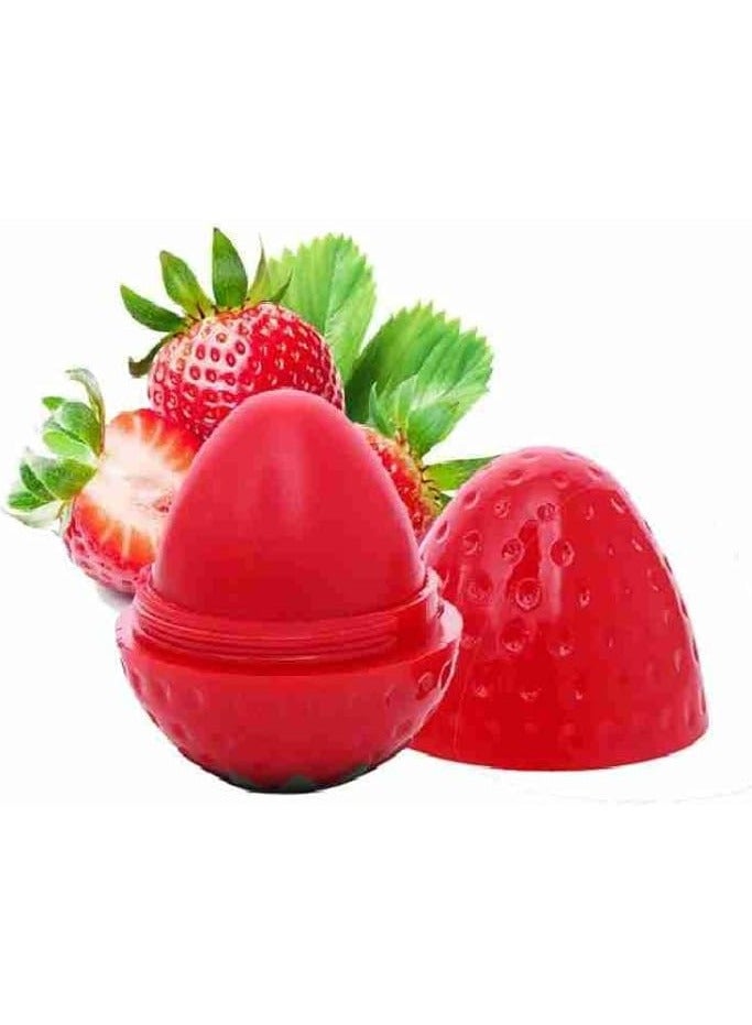 PRO 3PCS Strawberry 100% Natural Moisturizing Lip Balm - Image 4