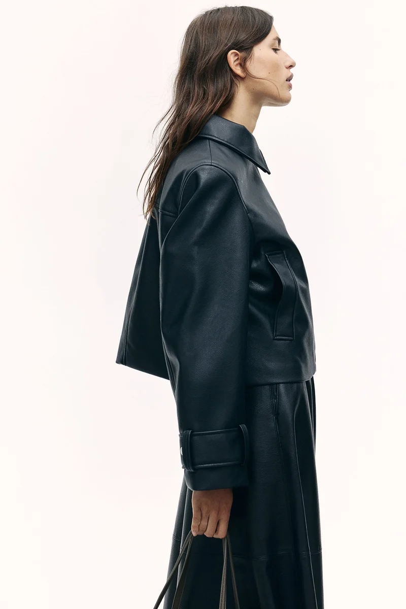 H&M Coated Jacket